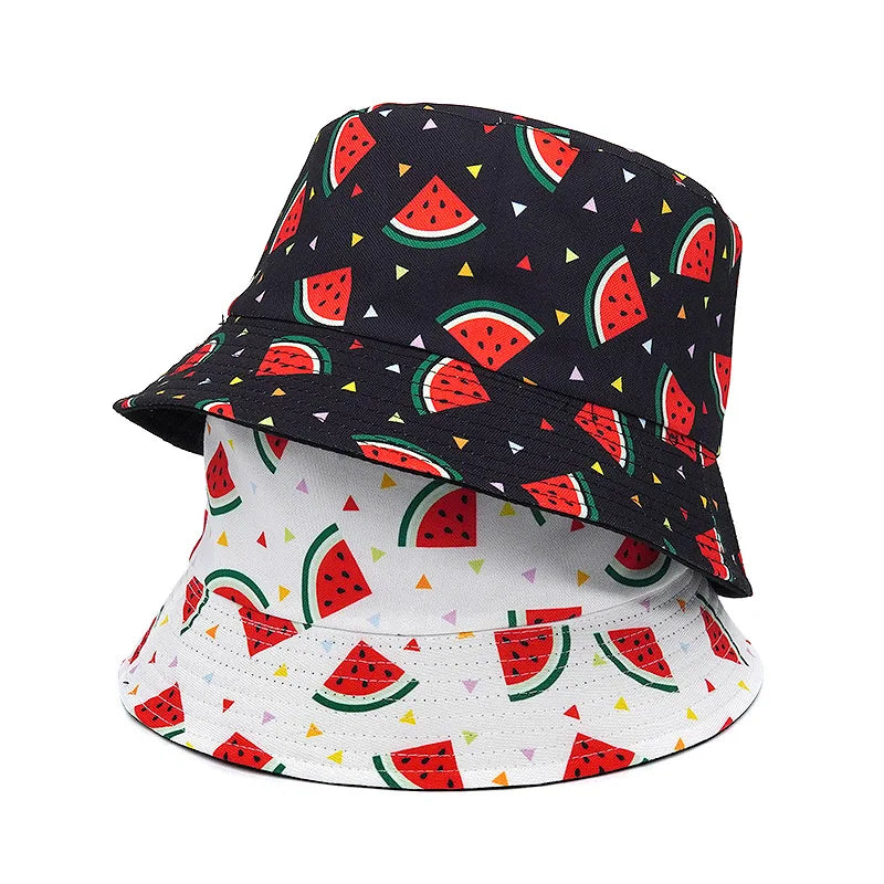Chapéu Masculino Bucket Estampado Watermelon