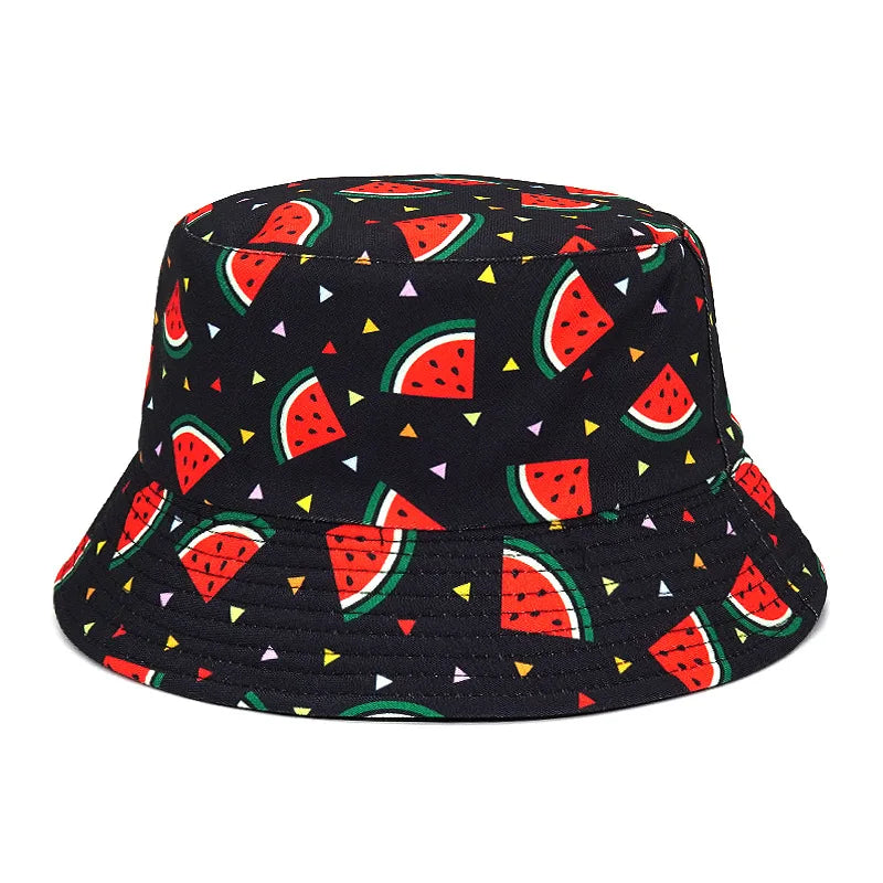 Chapéu Masculino Bucket Estampado Watermelon