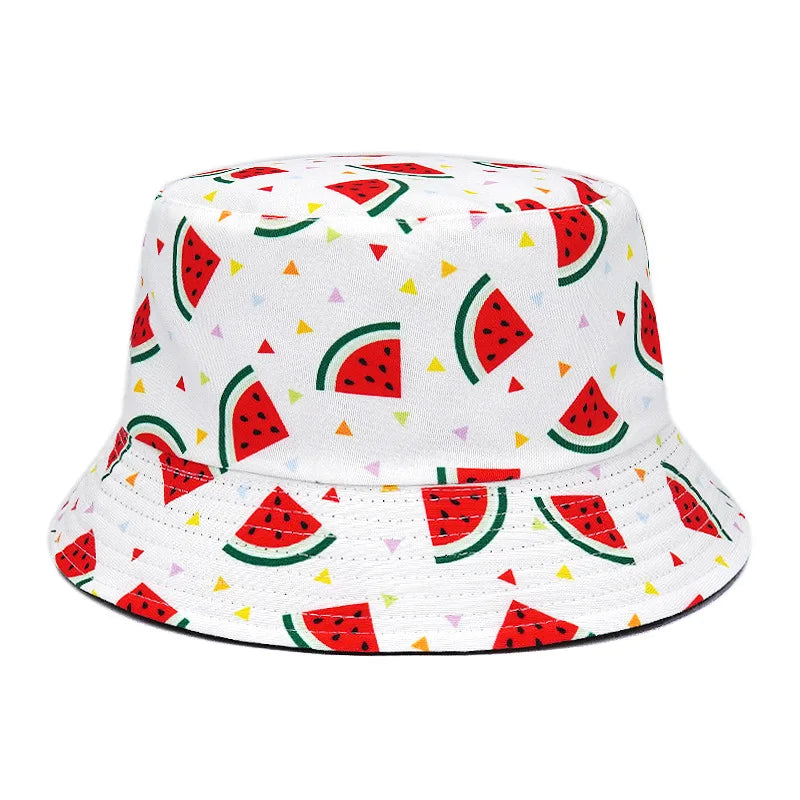 Chapéu Masculino Bucket Estampado Watermelon