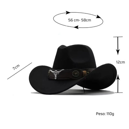 Chapéu Masculino Cowboy Western