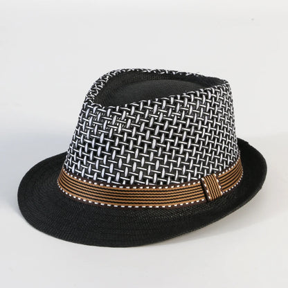 Chapéu Masculino Fedora Straw