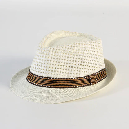 Chapéu Masculino Fedora Straw