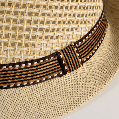 Chapéu Masculino Fedora Straw