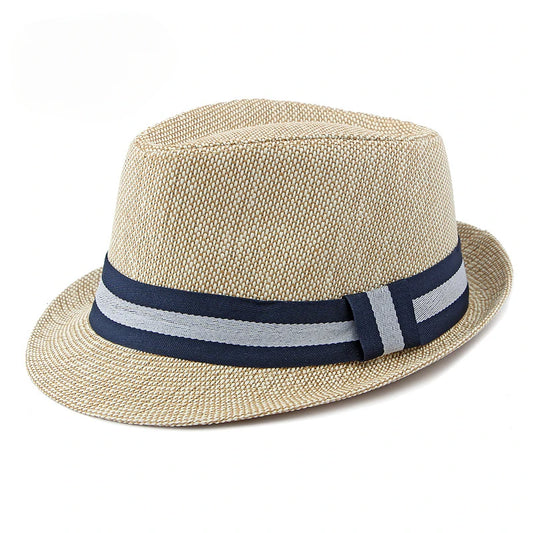 Chapéu Masculino Fedora Stripe