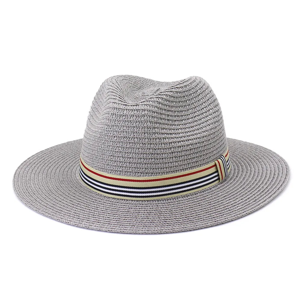 Chapéu Masculino Panama com Proteção UV Wide