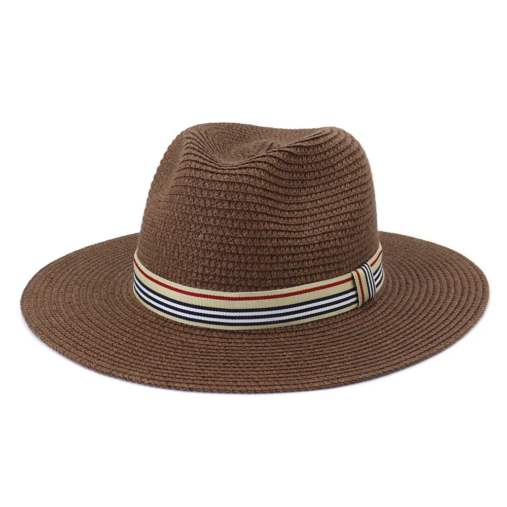 Chapéu Masculino Panama com Proteção UV Wide