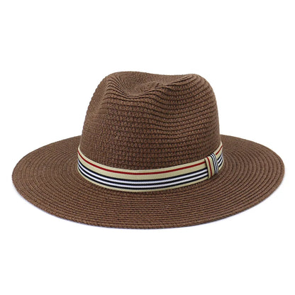 Chapéu Masculino Panama com Proteção UV Wide