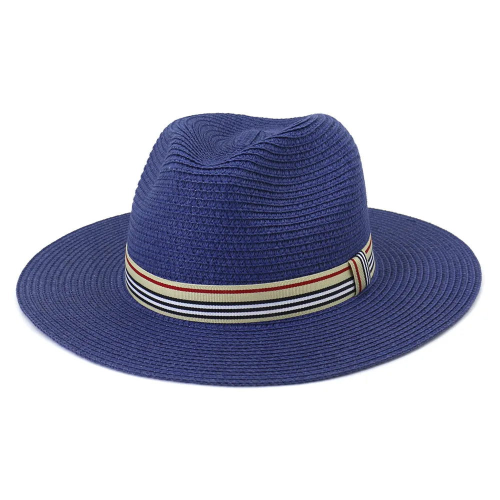 Chapéu Masculino Panama com Proteção UV Wide