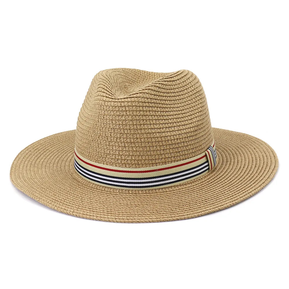 Chapéu Masculino Panama com Proteção UV Wide