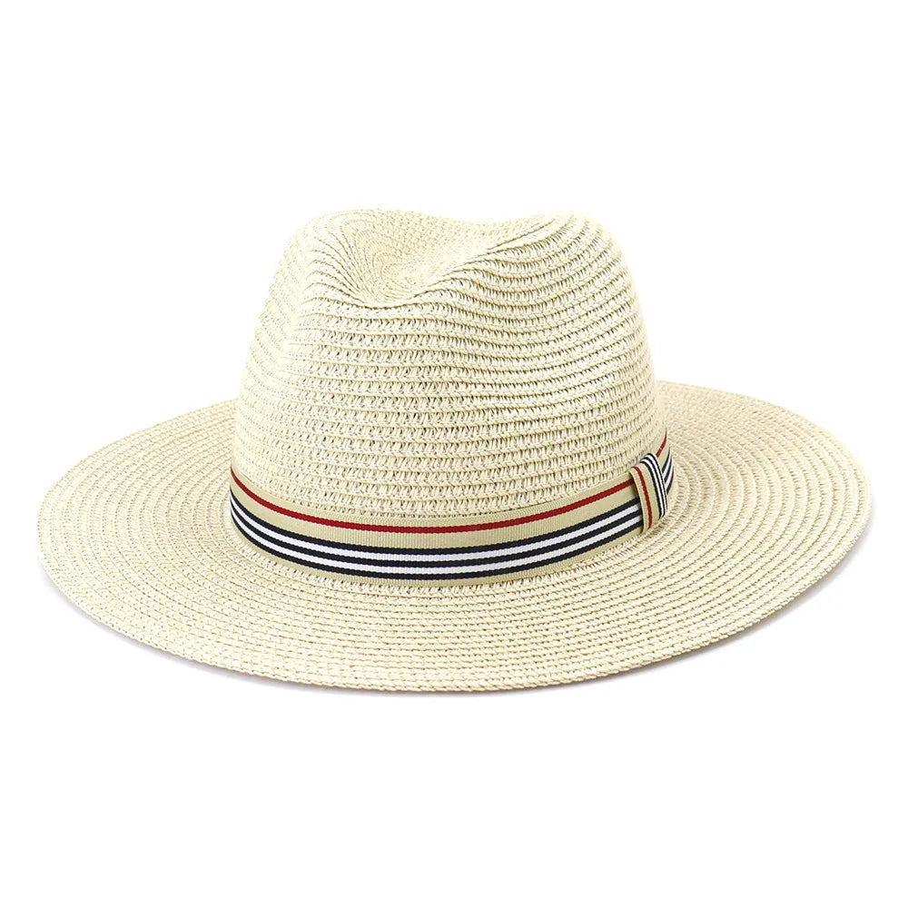 Chapéu Masculino Panama com Proteção UV Wide
