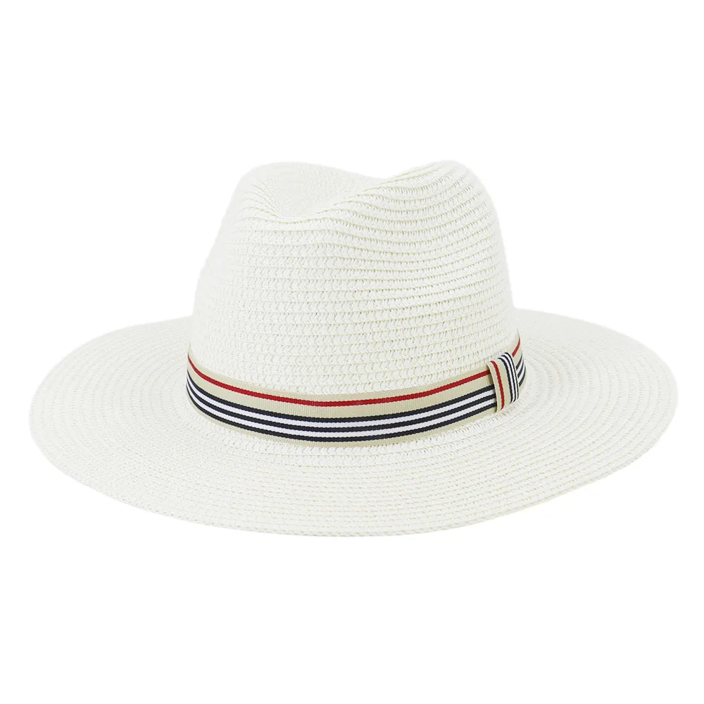 Chapéu Masculino Panama com Proteção UV Wide