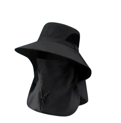 Chapéu Masculino com Máscara de Proteção Completa UV Shield