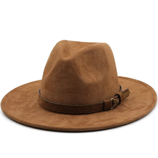 Chapéu Masculino com Proteção UV Suede Jazz