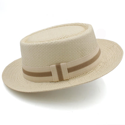Chapéu Masculino de Palha Fedora Premium