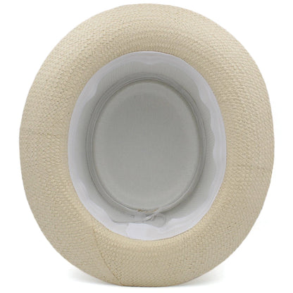 Chapéu Masculino de Palha Fedora Premium6