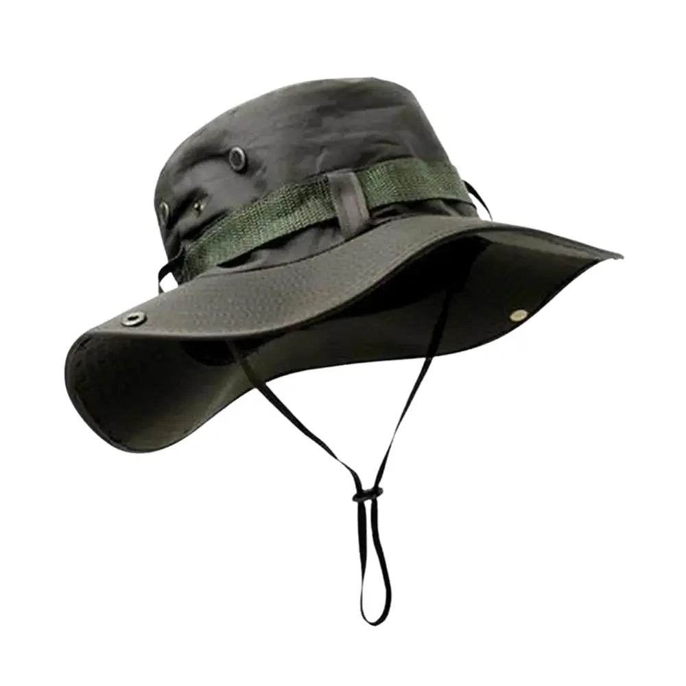 Chapéu de Sol Masculino com Proteção UV Fisherman