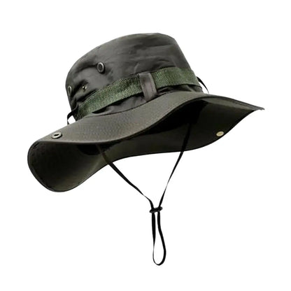 Chapéu de Sol Masculino com Proteção UV Fisherman