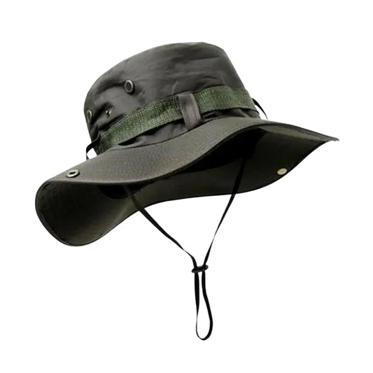 Chapéu de Sol Masculino com Proteção UV Fisherman