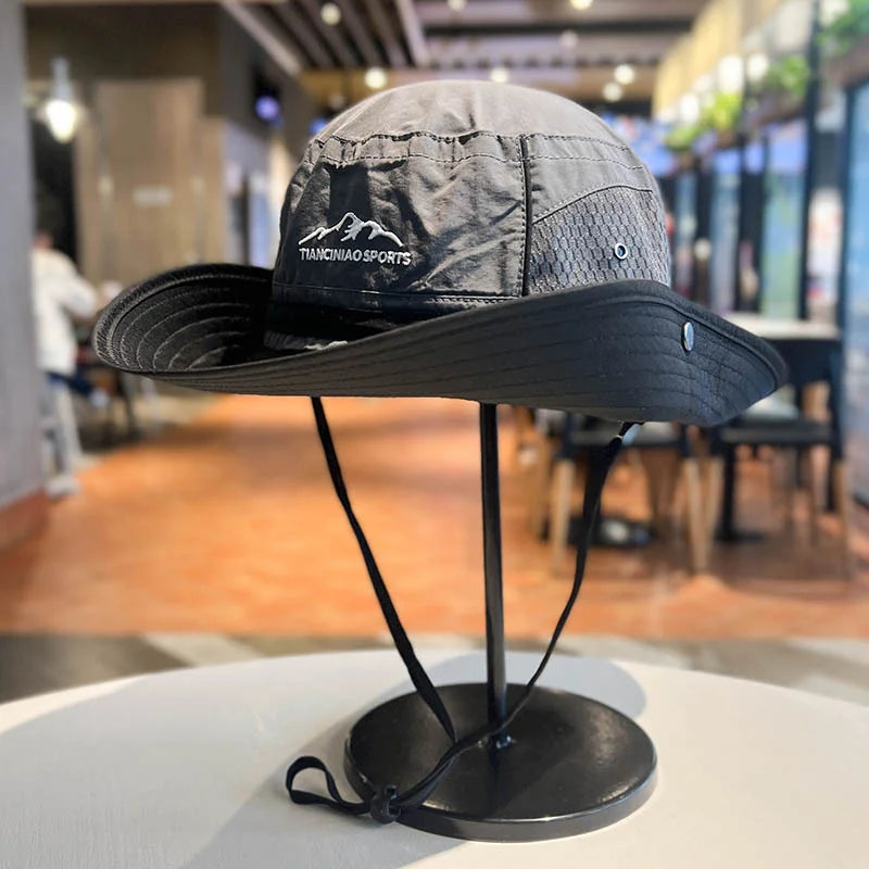 Chapéu de Sol Masculino com Proteção UV Panama