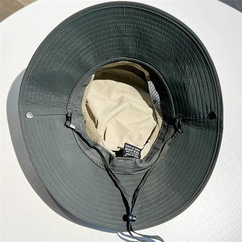 Chapéu de Sol Masculino com Proteção UV Panama