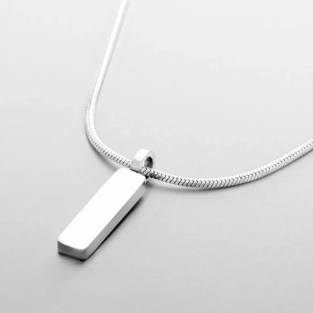 Colar Masculino com Pingente Minimalista Trendy