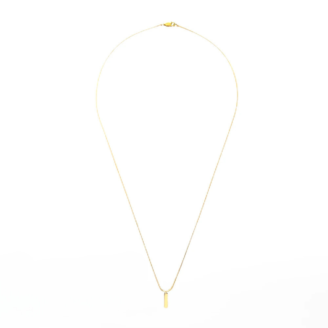Colar Masculino com Pingente Minimalista Trendy