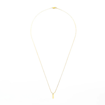Colar Masculino com Pingente Minimalista Trendy