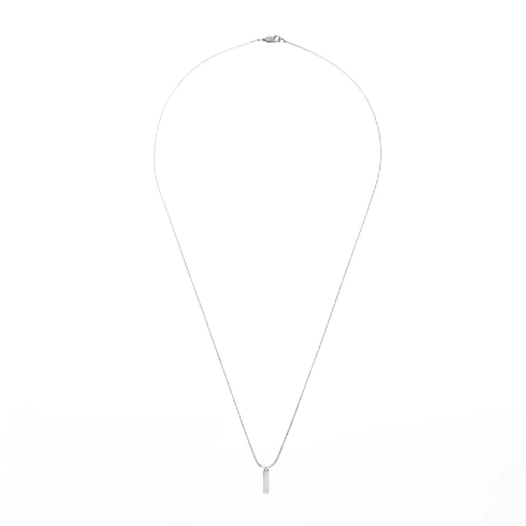 Colar Masculino com Pingente Minimalista Trendy