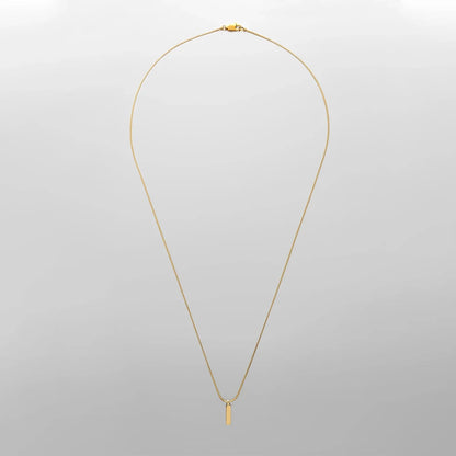 Colar Masculino com Pingente Minimalista Trendy