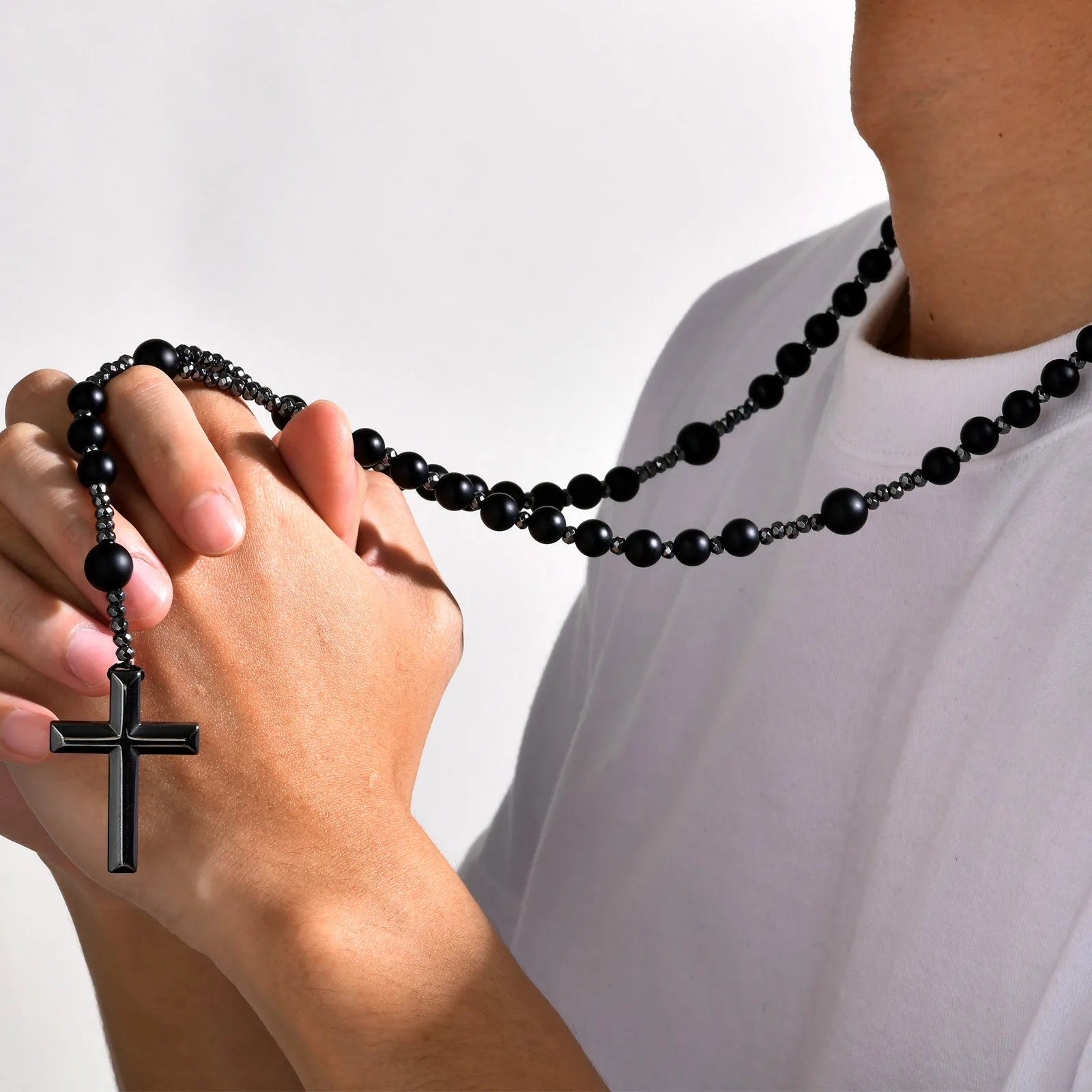 Colar Masculino Terço Protetor