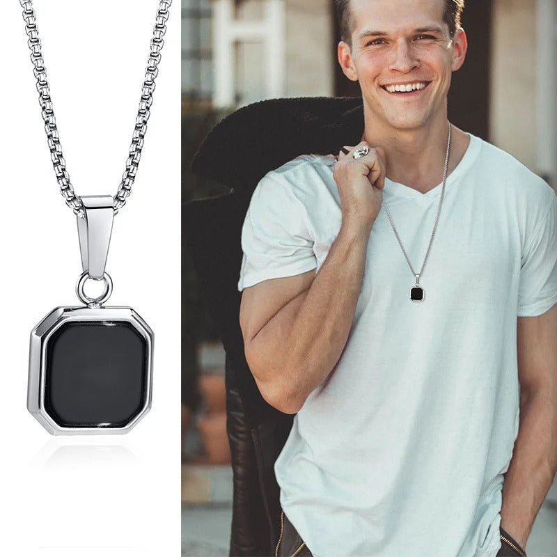 colar masculino, colar masculino aço inoxidável, colar masculino prata, colar masculino com pingente, colar masculino estilo viking, colar masculino moderno, colar masculino hip hop, colar masculino couro, colar masculino casual, colar masculino luxo,