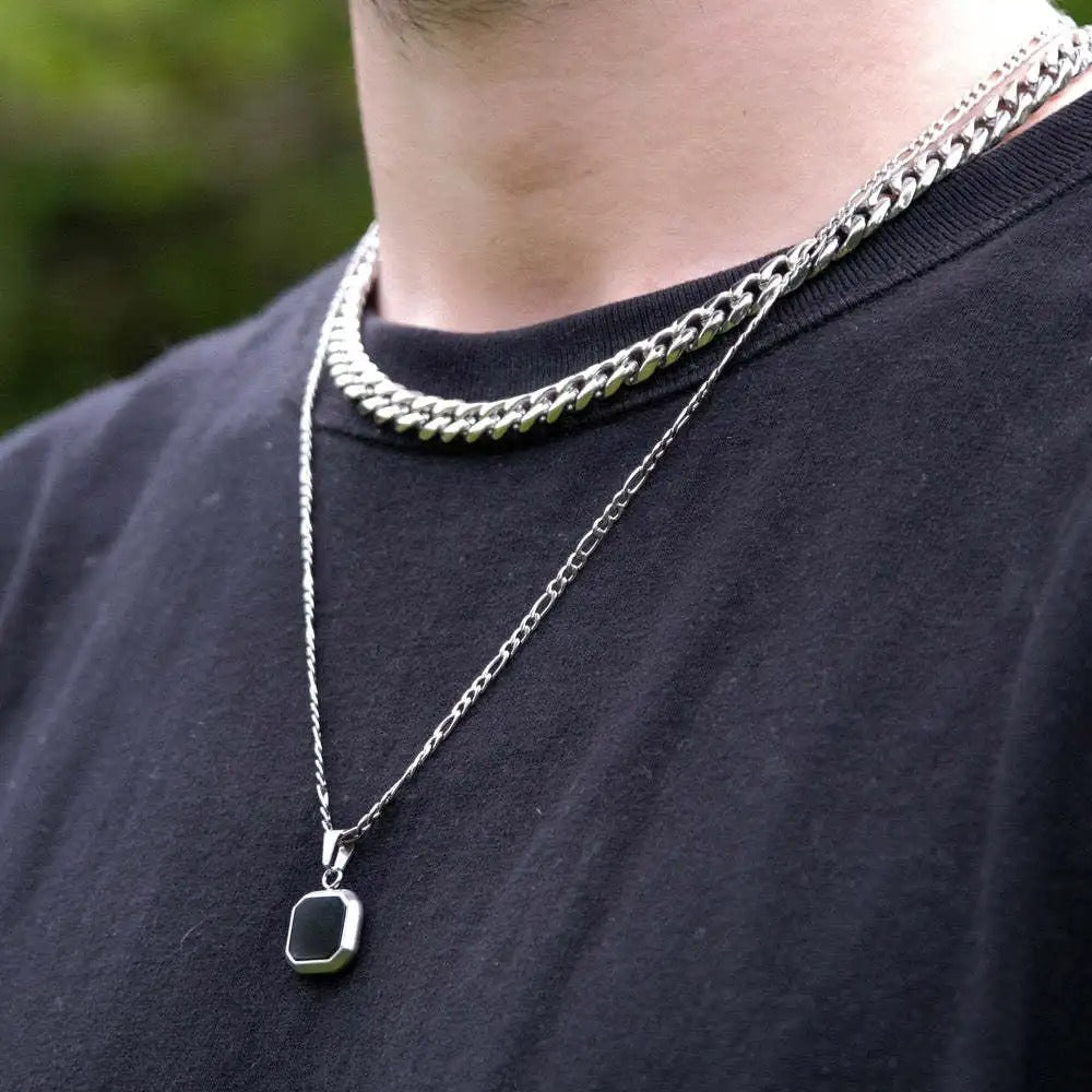 colar masculino, colar masculino aço inoxidável, colar masculino prata, colar masculino com pingente, colar masculino estilo viking, colar masculino moderno, colar masculino hip hop, colar masculino couro, colar masculino casual, colar masculino luxo,