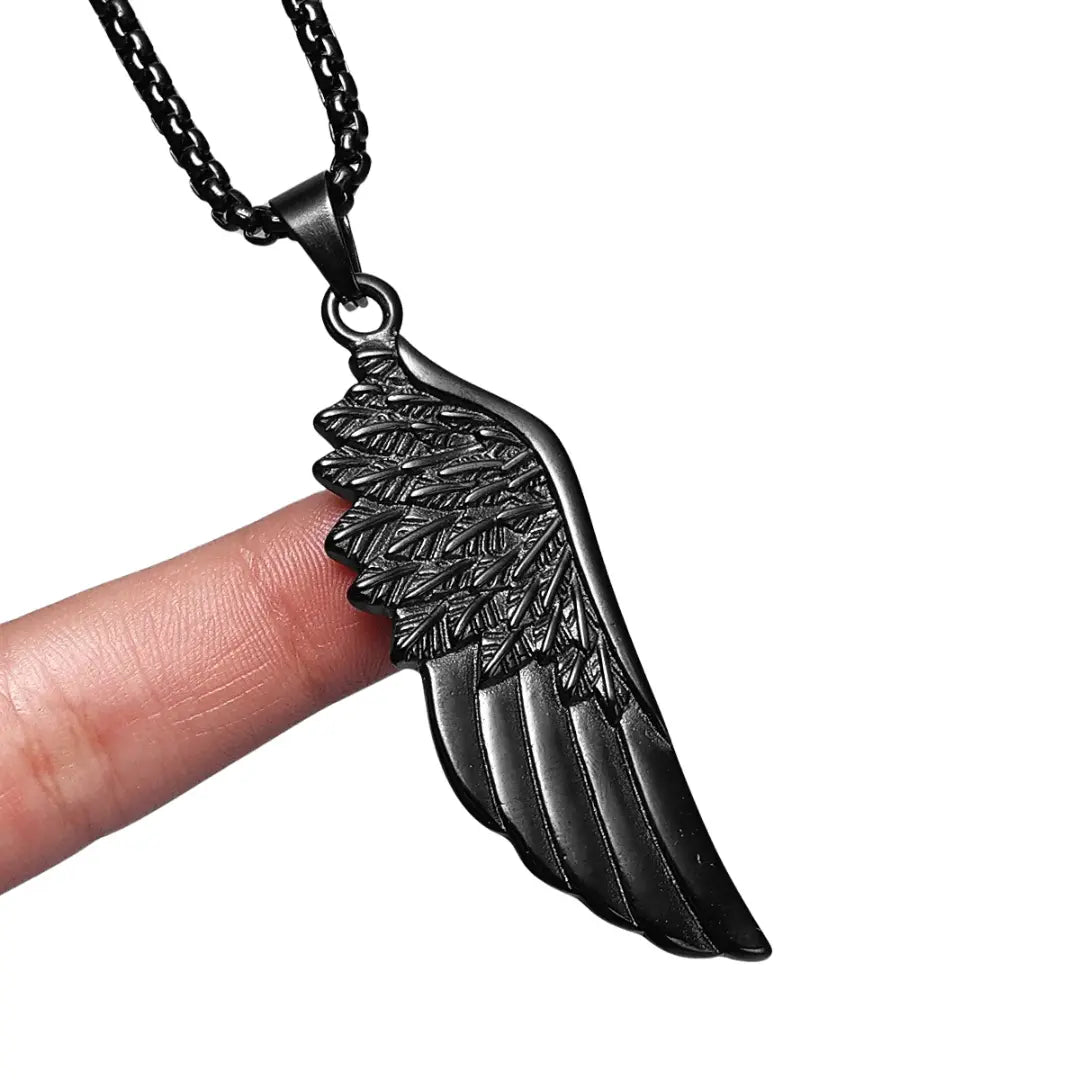 Colar Masculino em Aço Inox Angel Wings