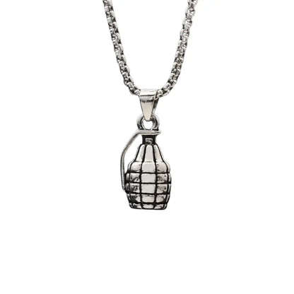 Colar Masculino em Aço Inox Boom