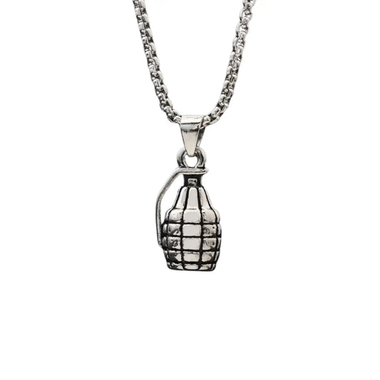 Colar Masculino em Aço Inox Boom