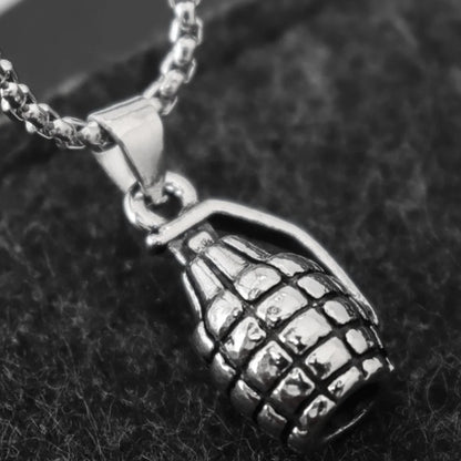 Colar Masculino em Aço Inox Boom