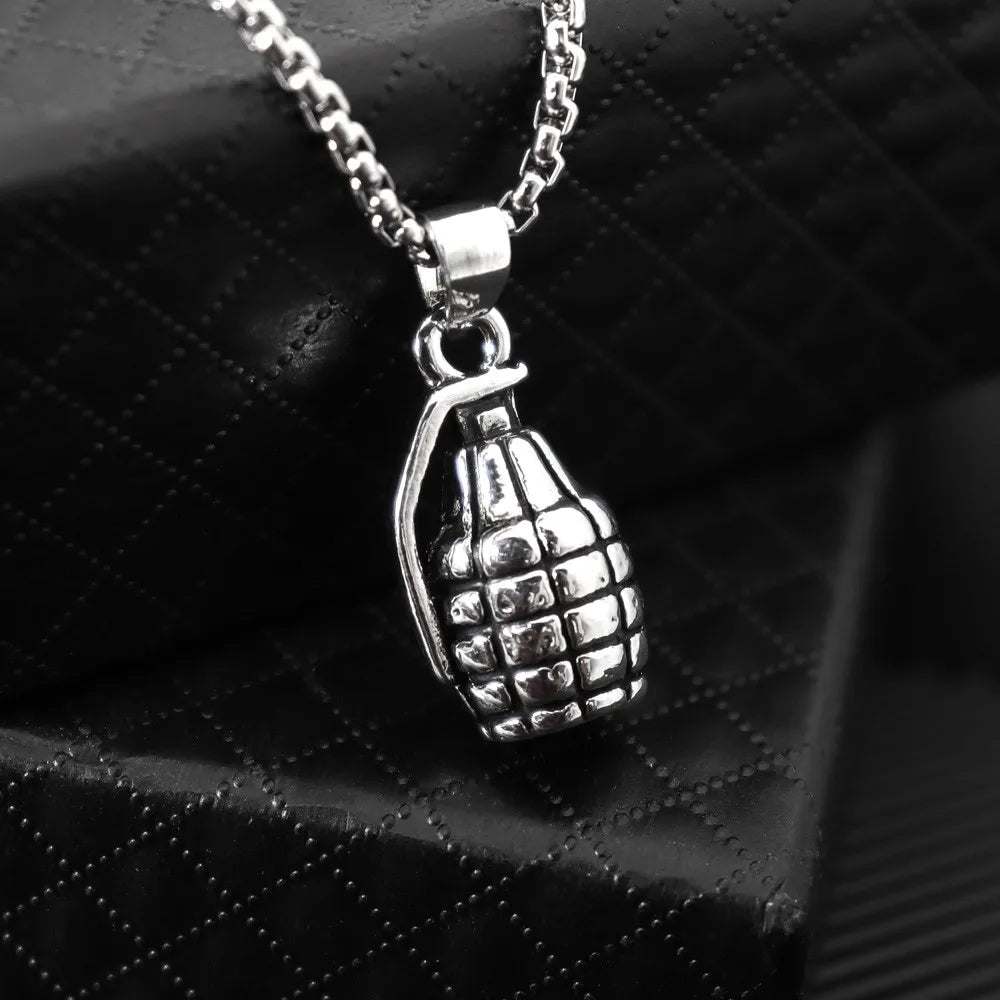 Colar Masculino em Aço Inox Boom