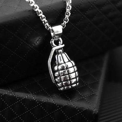 Colar Masculino em Aço Inox Boom