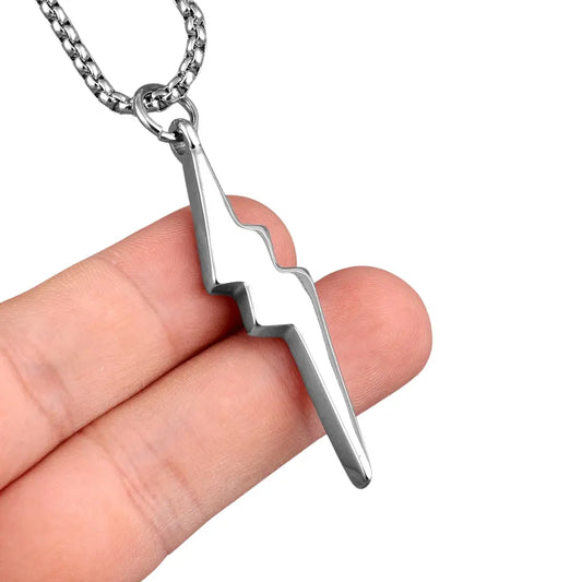 Colar Masculino em Aço Inox Lightning
