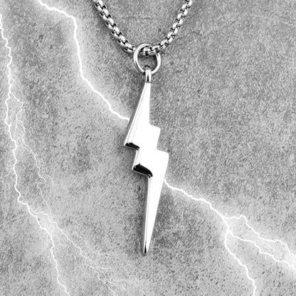 Colar Masculino em Aço Inox Lightning