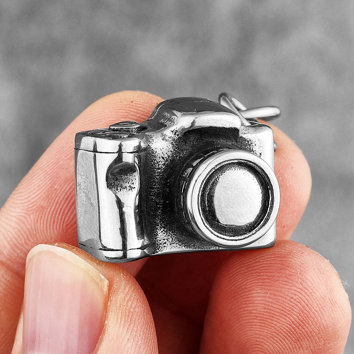 Colar Masculino em Aço Inox Photographer