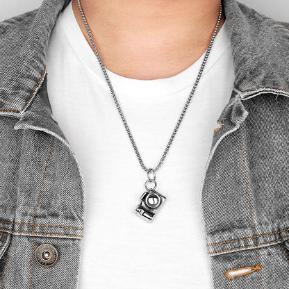 Colar Masculino em Aço Inox Photographer