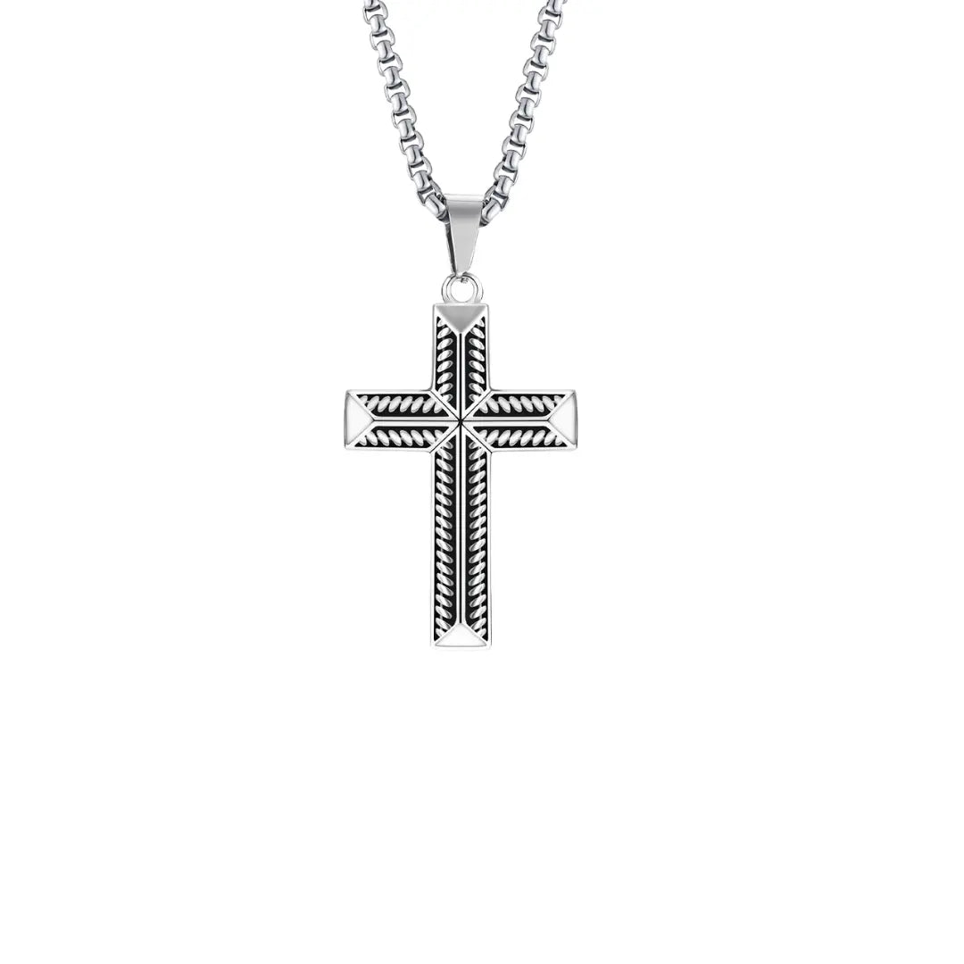 Colar Masculino em Aço Inox Prayer