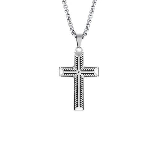 Colar Masculino em Aço Inox Prayer