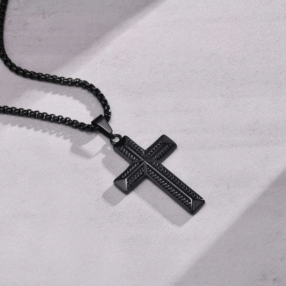 Colar Masculino em Aço Inox Prayer