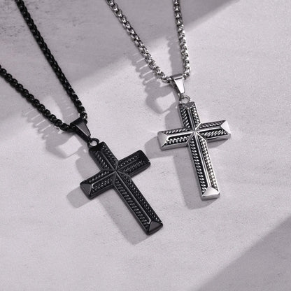 Colar Masculino em Aço Inox Prayer