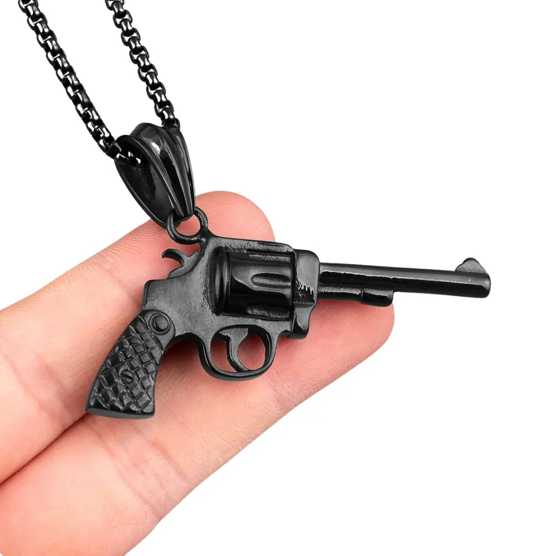 Colar Masculino em Aço Inox R3volver