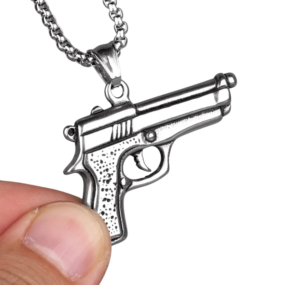 Colar Masculino em Aço Inox R3volver