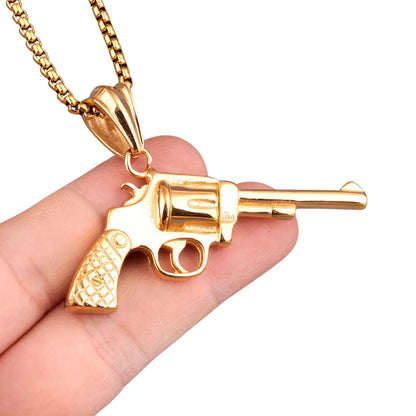 Colar Masculino em Aço Inox R3volver