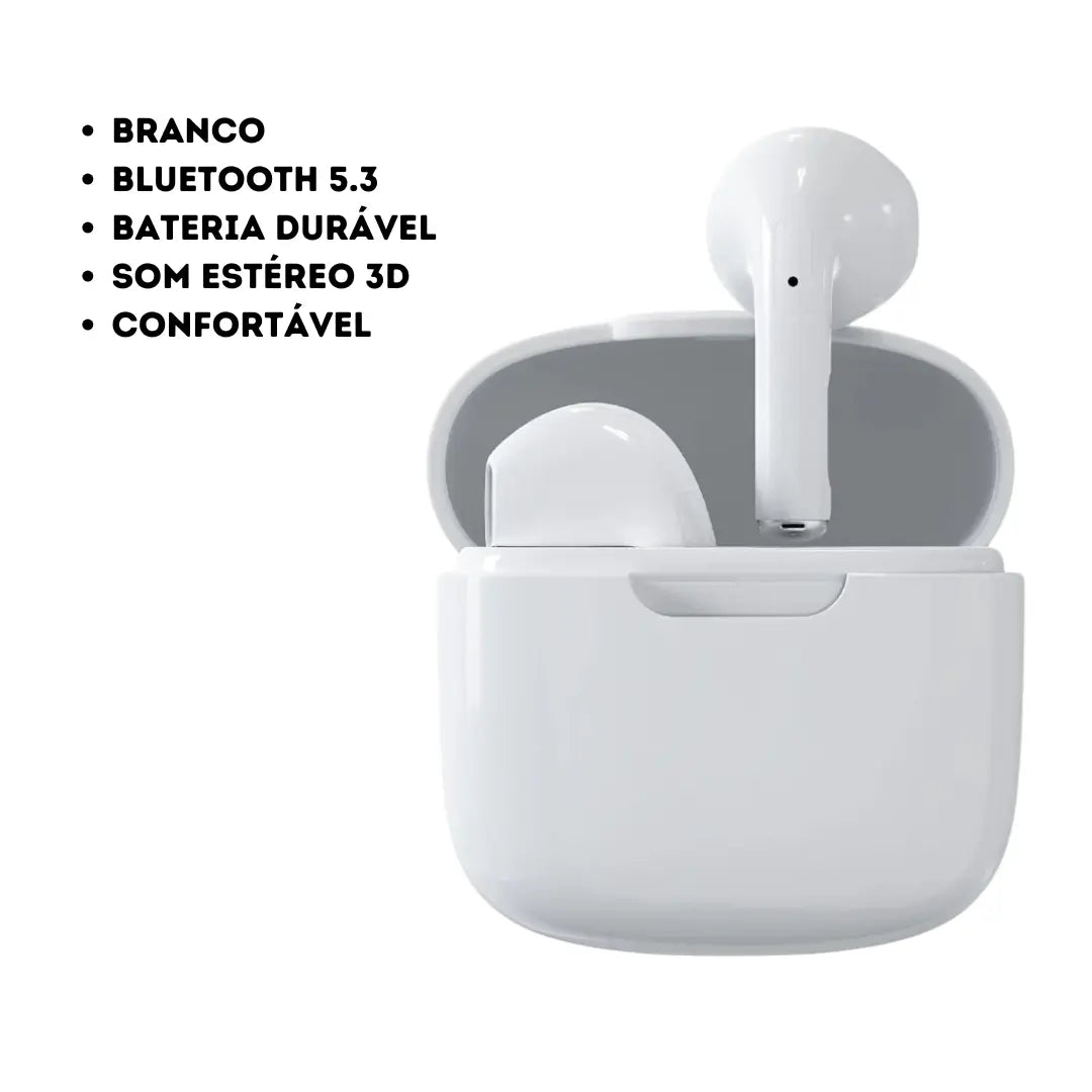 Fone de Ouvido sem Fio Bluetooth